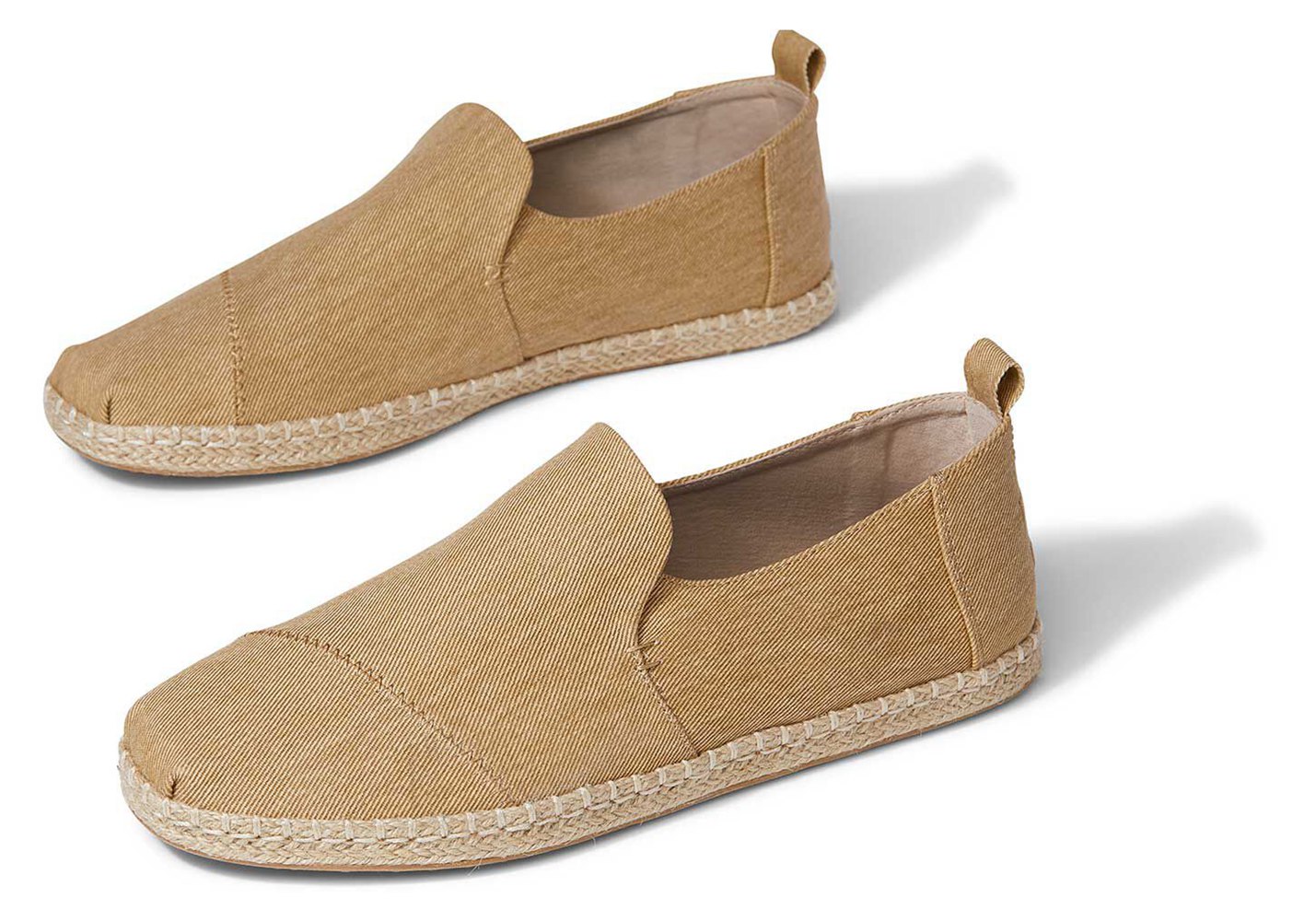 Toms Espadryle Męskie Brązowe - Alpargata Rope - 28ZWTNCAR